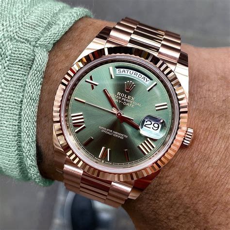 rolex watch price day date